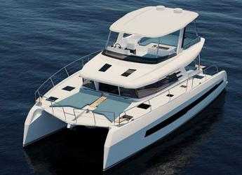 Rent a power catamaran in Kremik Marina - Cervetti 44 Power