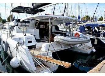 Rent a catamaran in Marina Skiathos  - Lagoon 42 (A/C, Watermaker, Gen)