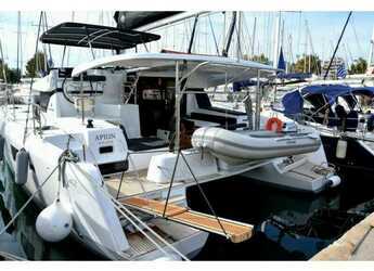 Rent a catamaran in Marina Skiathos  - Lagoon 42 (A/C, generator, Watermaker)