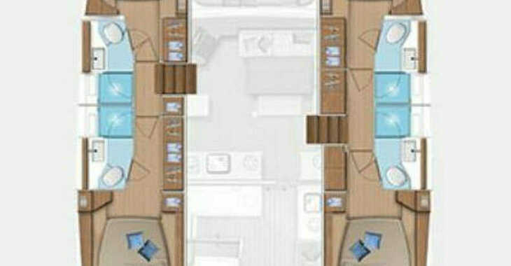 Rent a catamaran in Marina Gouvia - Lagoon 46 - 4 + 2 cab.