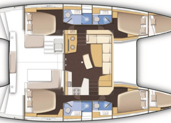 Rent a catamaran in D-Marin Marina Lefkas - Lagoon 42 - 4 + 2 cab.