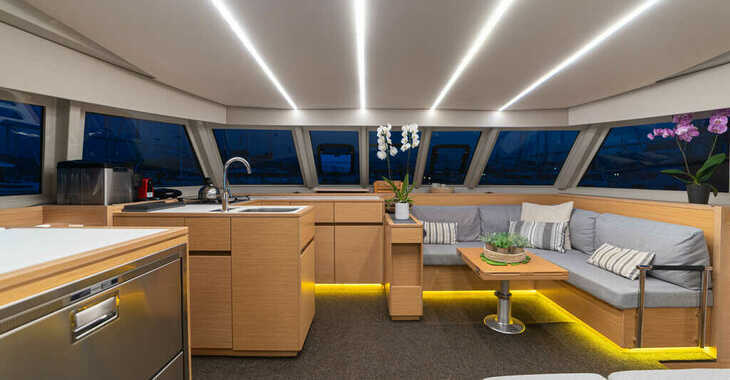 Rent a power catamaran in D-Marin Lefkas Marina - Nautitech 47 Power - 4 + 2 cab.