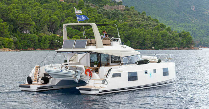Rent a power catamaran in D-Marin Lefkas Marina - Nautitech 47 Power - 4 + 2 cab.