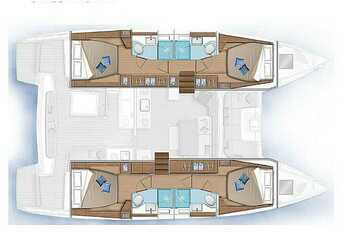 Rent a catamaran in Marina di Portisco - Lagoon 46