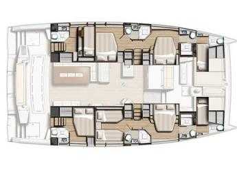 Rent a catamaran in Fort Burt Marina - Bali 5.4.