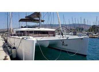 Rent a catamaran in Perigiali Quay - Lagoon 450 Fly