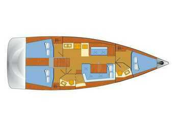 Rent a sailboat in Punat - Oceanis 41.1