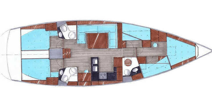 Louer voilier à Volos - Bavaria 51 Cruiser
