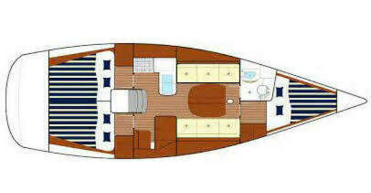 Rent a sailboat in Marina Kremik - First 36.7