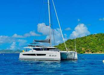 Chartern Sie katamaran in Nanny Cay - Fountaine Pajot Aura 51