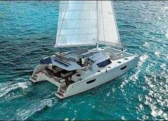 Rent a catamaran in Maya Cove, Hodges Creek Marina - Fountaine Pajot Saba 50 - 6 + 2 cab.