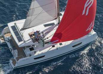 Rent a catamaran in Maya Cove, Hodges Creek Marina - Fountaine Pajot Isla 40 - 4 cab.