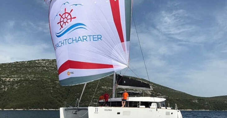 Chartern Sie katamaran in Marina Sukosan (D-Marin Dalmacija) - Lagoon 450 Sport Luxury