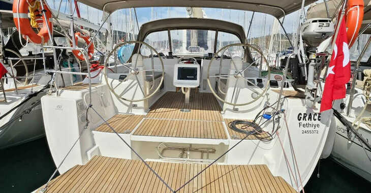 Rent a sailboat in Ece Marina - Dufour 450 Grand Large