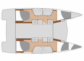 Alquilar catamarán en Kavala - Marina Perigialiou - Isla 40 (A/C & Watermaker & Generator - 4+1 Cabins/4 Heads)