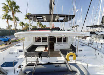 Rent a catamaran in Rhodes Marina - Lagoon 450 Flybridge