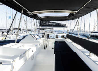 Rent a catamaran in Rhodes Marina - Lagoon 450 Flybridge