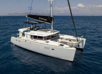 Rent a catamaran in Rhodes Marina - Lagoon 450 Flybridge