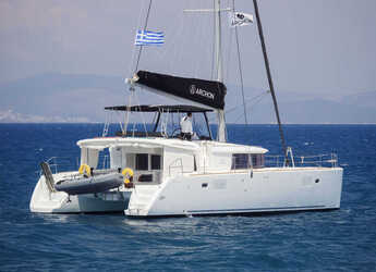 Rent a catamaran in Rhodes Marina - Lagoon 450 Flybridge