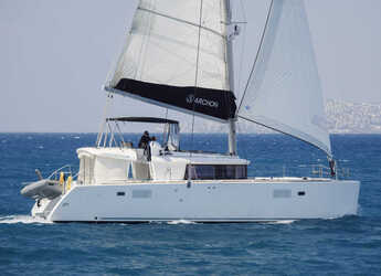 Rent a catamaran in Rhodes Marina - Lagoon 450 Flybridge