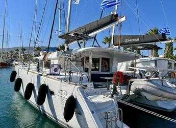 Rent a catamaran in Rhodes Marina - Lagoon 400 S2