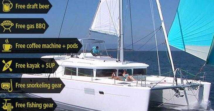 Rent a catamaran in Mare Fun Charter & Marina - Lagoon 450  Flybridge
