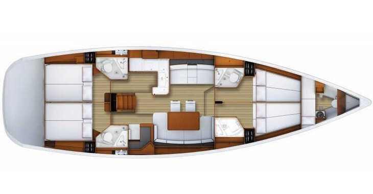Louer voilier à Marmaris Yacht Marina - Jeanneau 53