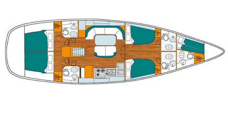 Louer voilier à Marmaris Yacht Marina - Beneteau 50
