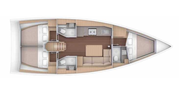 Rent a sailboat in Marmaris Yacht Marina - Dufour 390