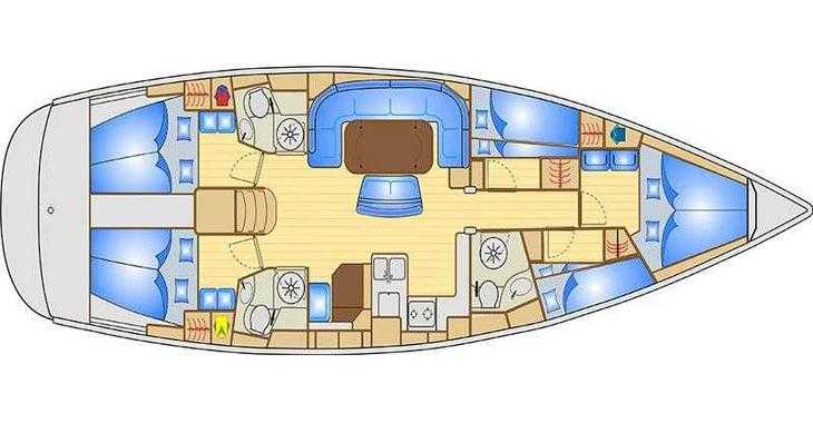 Chartern Sie segelboot in Porto Lotti  - Bavaria 50 Cruiser