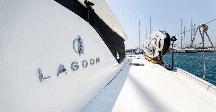 Rent a catamaran in Naousa Marina - Lagoon 46 - Skippered
