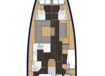 Chartern Sie segelboot in Nikiana Marina - Bavaria C50 - 5 + 1 cab.