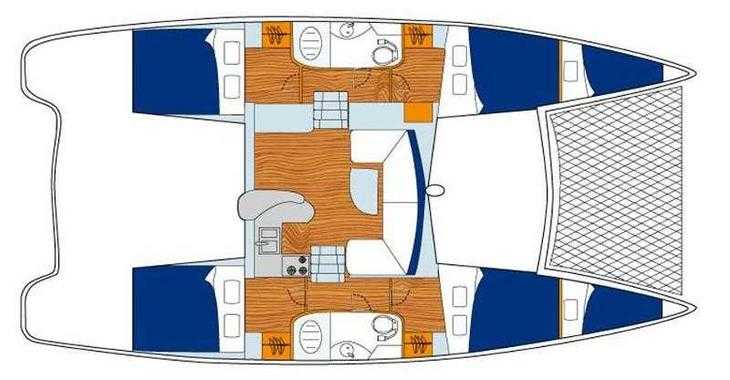 Louer catamaran à Captain Oliver's Marina - Sunsail 404 (Classic)