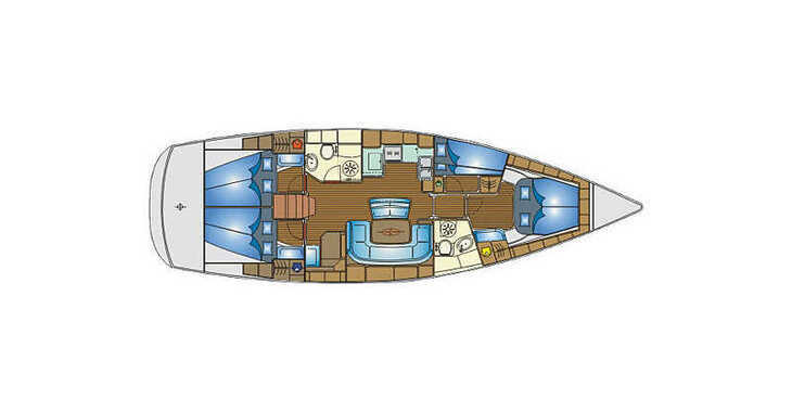 Louer voilier à Volos - Bavaria 46 Cruiser
