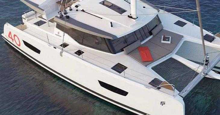 Rent a catamaran in Marina Zeas - Fountain Pajot Isla 40