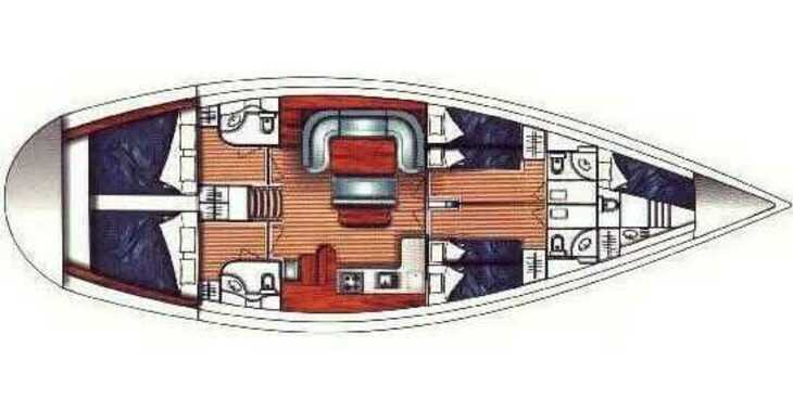 Louer voilier à Lavrion Marina - Ocean Star 51.2