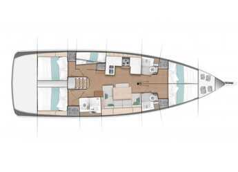 Chartern Sie segelboot in Kavala - Marina Perigialiou - Sun Odyssey 490 -2020