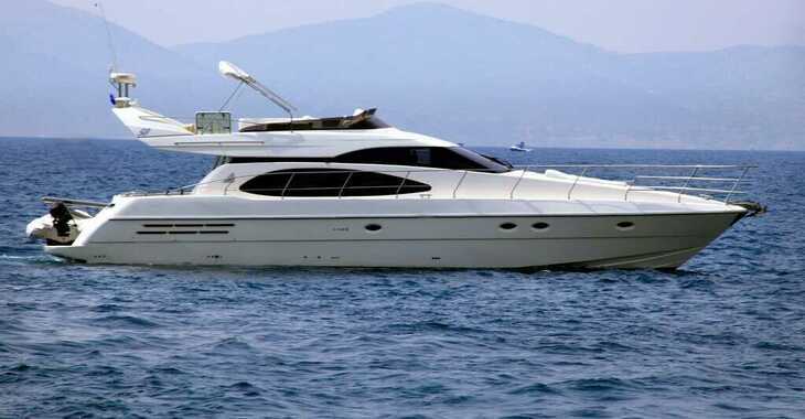 Rent a motorboat in Alimos Marina - Azimut 58