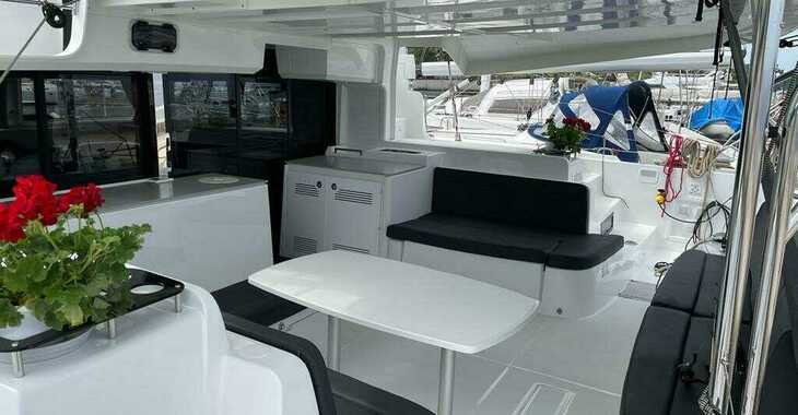 Rent a catamaran in Marina Gouvia - Lagoon 46 AC&GEN/ WM/ CAM/ WI-FI/ TV   