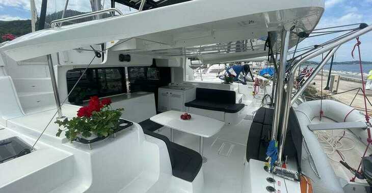 Rent a catamaran in Marina Gouvia - Lagoon 46 AC&GEN/ WM/ CAM/ WI-FI/ TV   