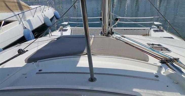 Rent a catamaran in Vlychada Marina - Lagoon 450  Flybridge