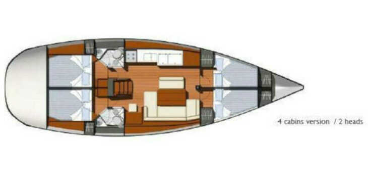 Louer voilier à Volos - Sun Odyssey 44 i