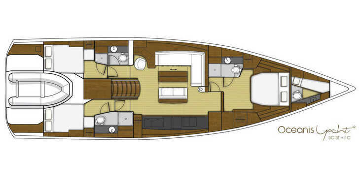Alquilar velero en Marina Mandalina - Oceanis Yacht 62