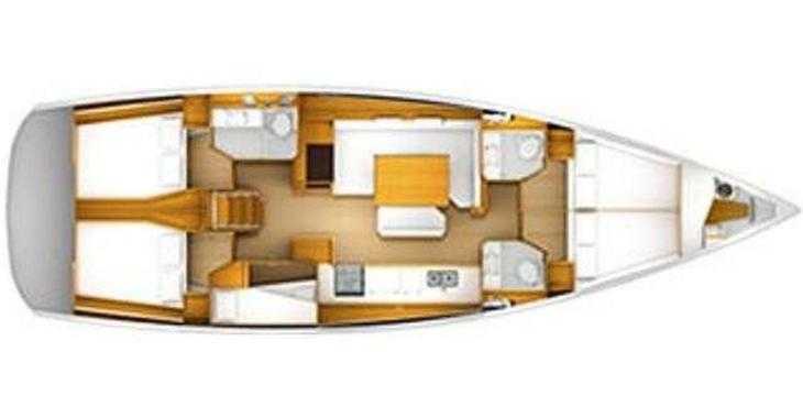 Chartern Sie segelboot in Nidri Marine - Sun Odyssey 519 