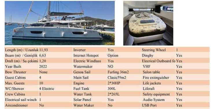 Rent a catamaran in Adaköy Marina - Isla 40