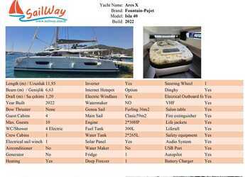 Chartern Sie katamaran in Adaköy Marina - Isla 40