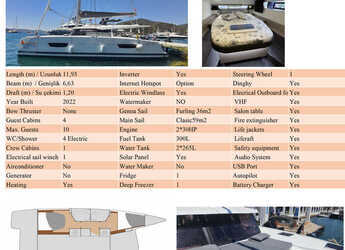 Chartern Sie katamaran in Adaköy Marina - Isla 40