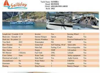 Louer voilier à Adaköy Marina - Dufour 430 Grand Large