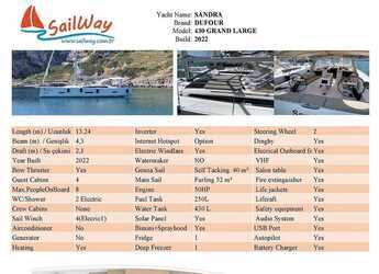 Chartern Sie segelboot in Adaköy Marina - Dufour 430 Grand Large