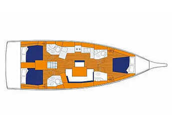 Chartern Sie segelboot in ACI Marina Dubrovnik - Oceanis 461/3/3 (Premium)